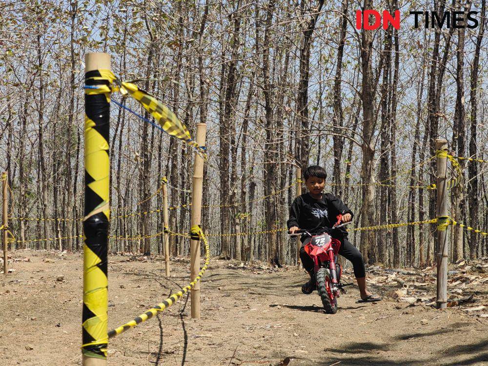 Aktifitas warga di kawasan eco edu wisata Puncak Patra di Desa Sarimulyo, Kemusu, Boyolali. (IDN Times/Larasati Rey)