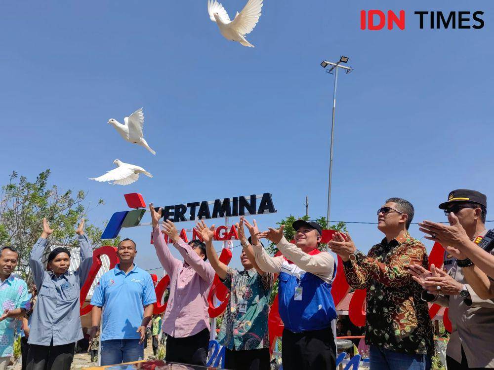 Peresmian kawasan eco edu wisata Puncak Patra di Desa Sarimulyo, Kemusu, Boyolali. (IDN Times/Larasati Rey)