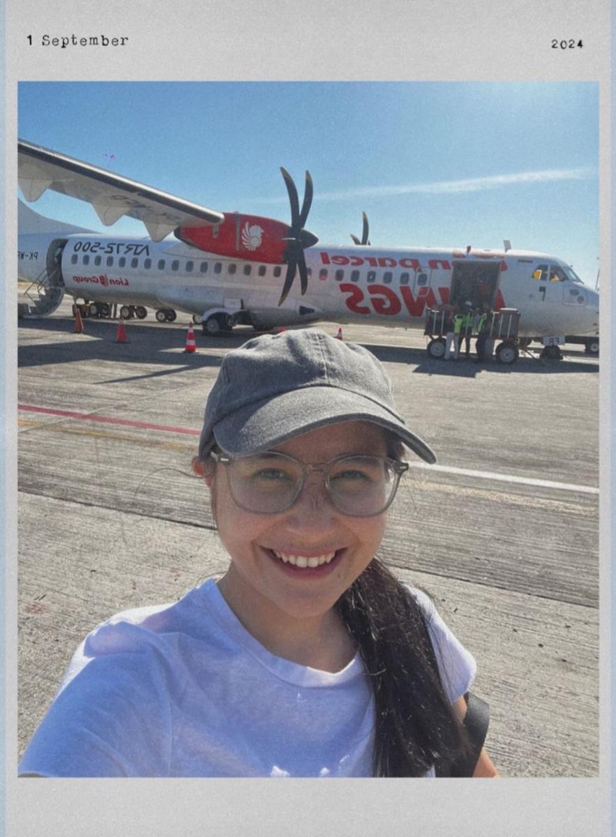 Prilly Latuconsina di Pulau Alor (instagram.com/prillylatuconsina96)