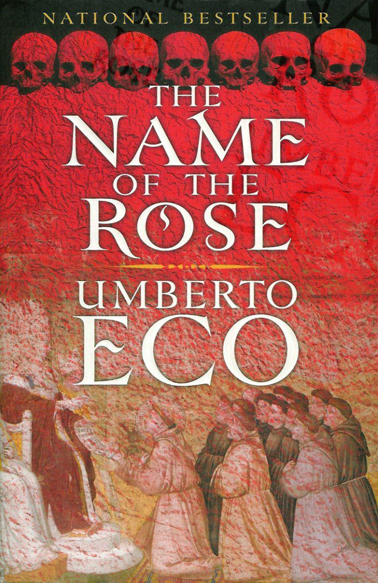 sampul novel The Name of the Rose (goodreads.com)