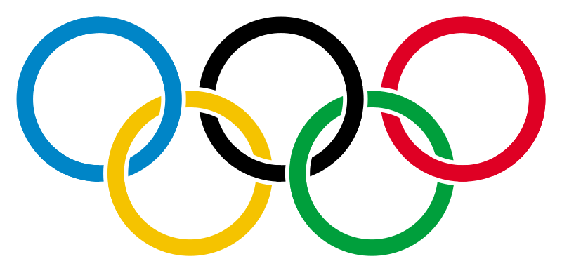 logo olimpiade (commons.wikimedia.org/Baron Pierre de Coubertin)
