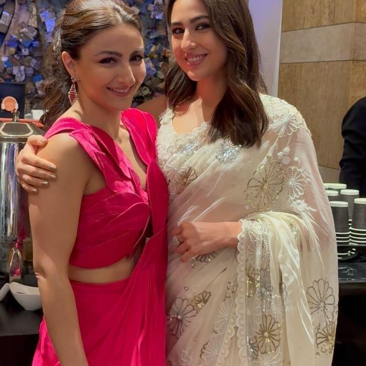 Soha Ali Khan dan Sara Ali Khan (instagram.com/sakpataudi)