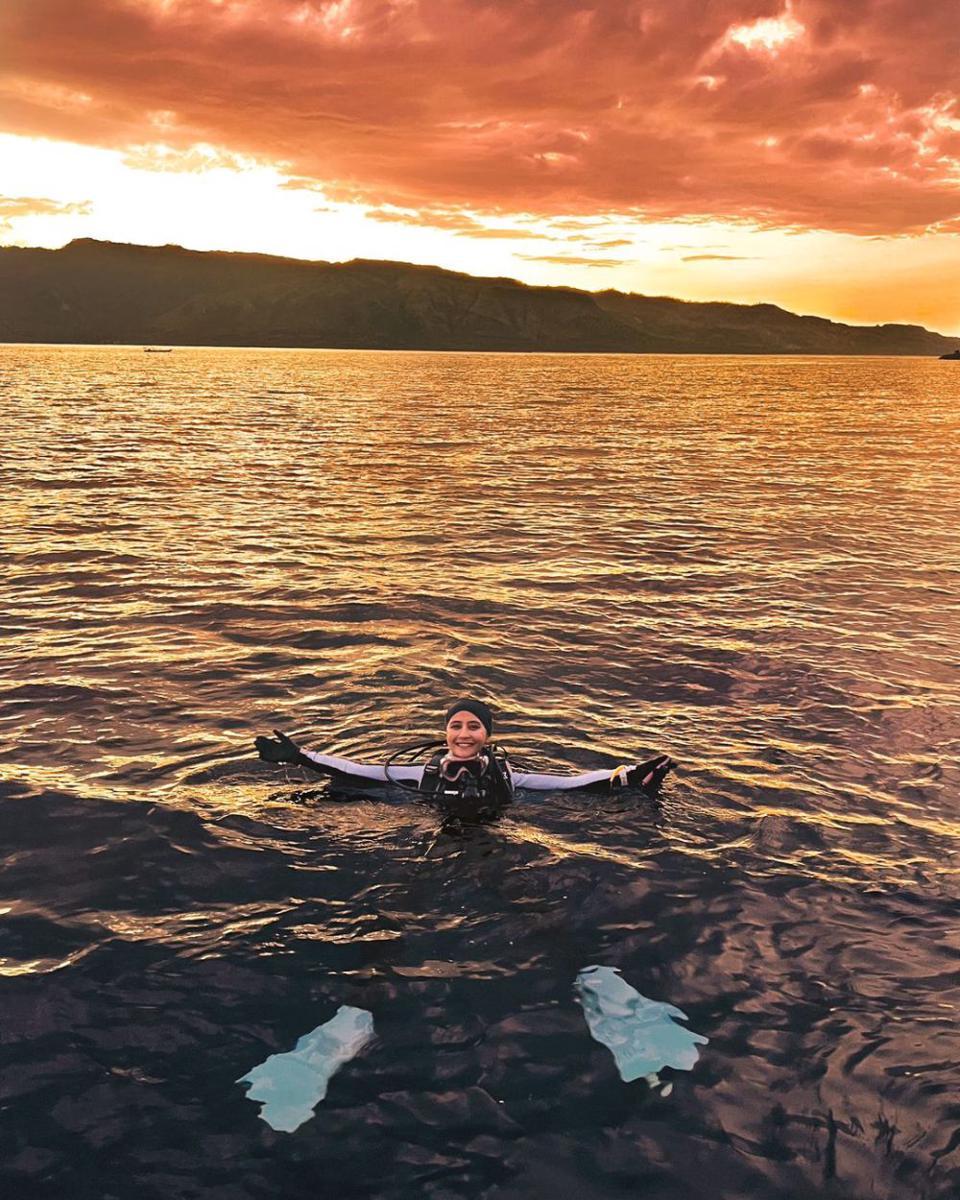 Prilly Latuconsina di Pulau Alor (instagram.com/prillylatuconsina96)
