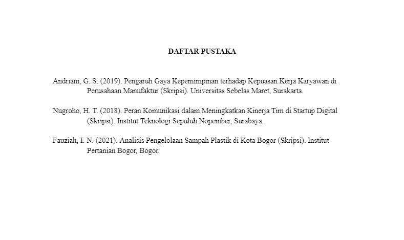 ilustrasi daftar pustaka skripsi (dok.pribadi/Lathiva R. Faisol)