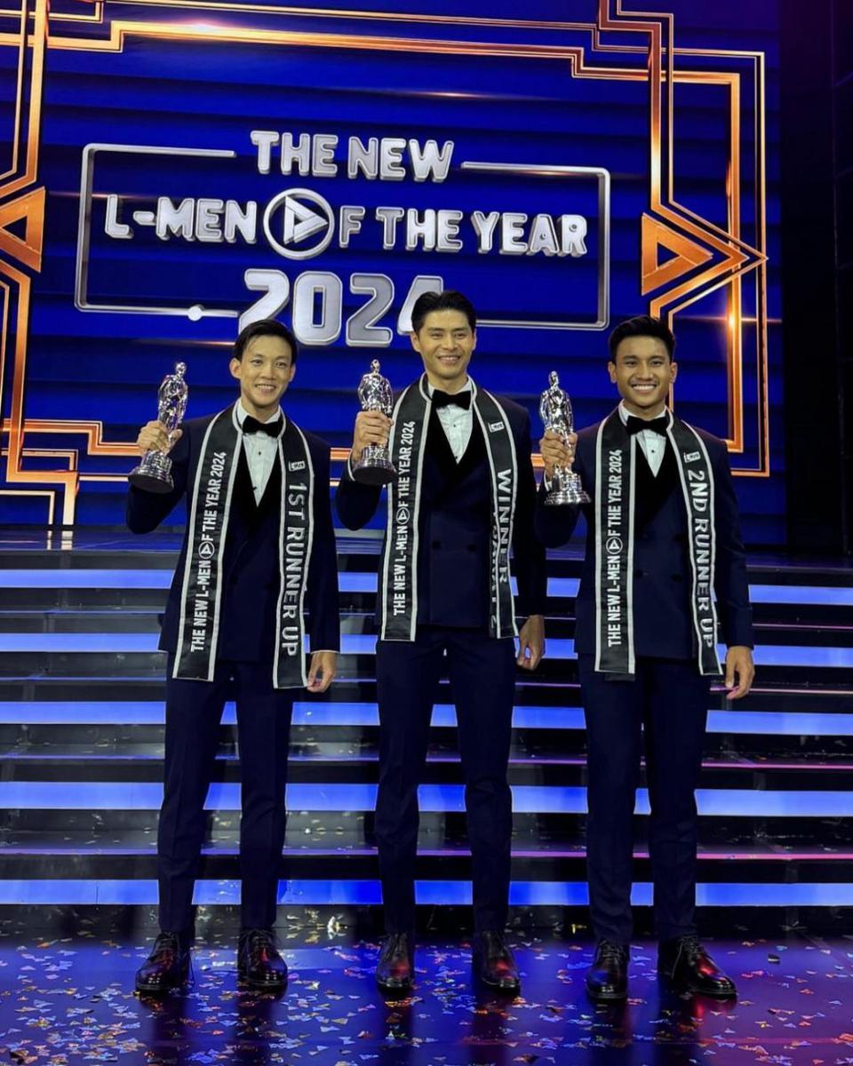 Potret Top 3 The New L-Men of the Year 2024 (instagram.com/putraputripageant)