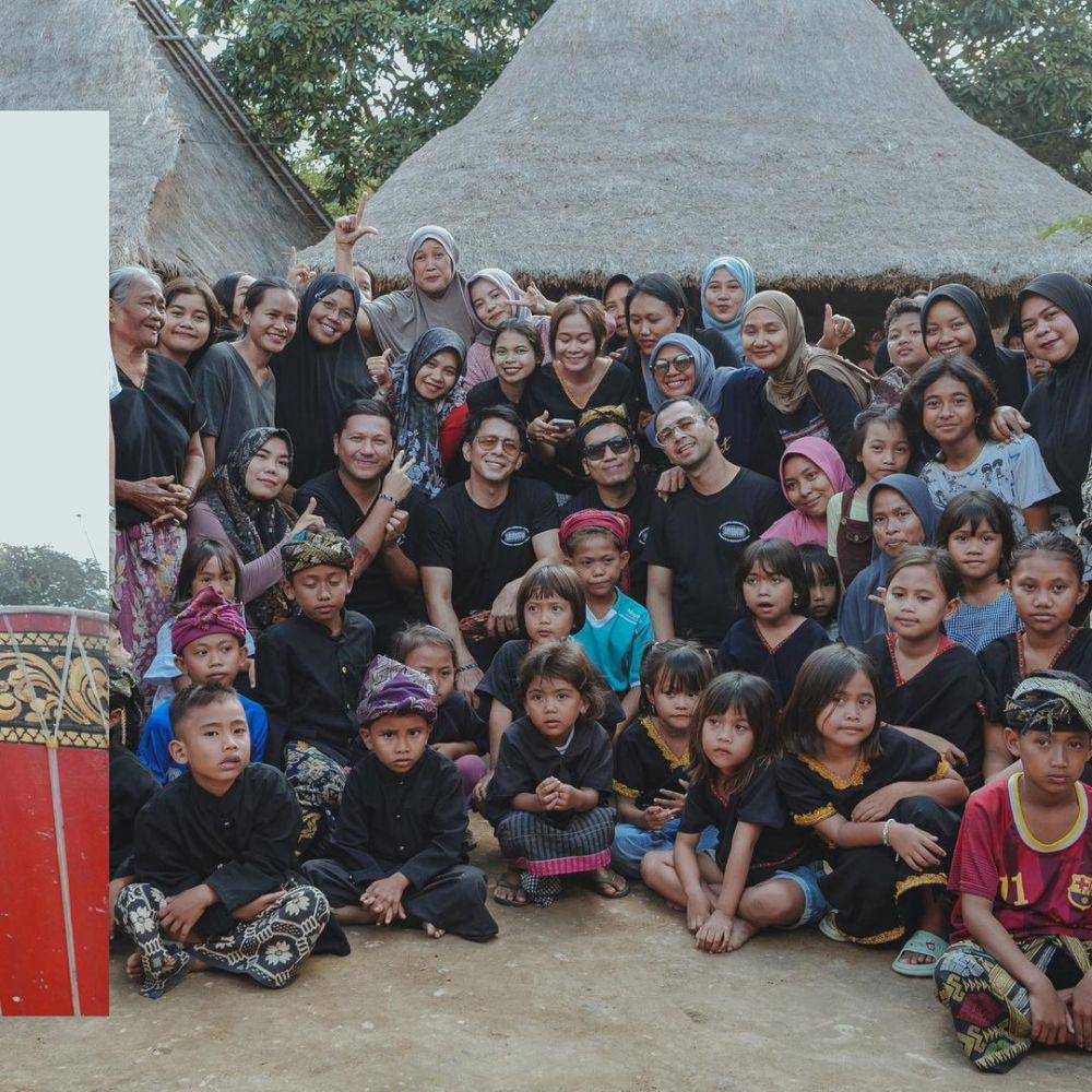 The Duda's Minus One di Desa Adat Sasak Ende, Lombok (instagram.com/gadiiing)