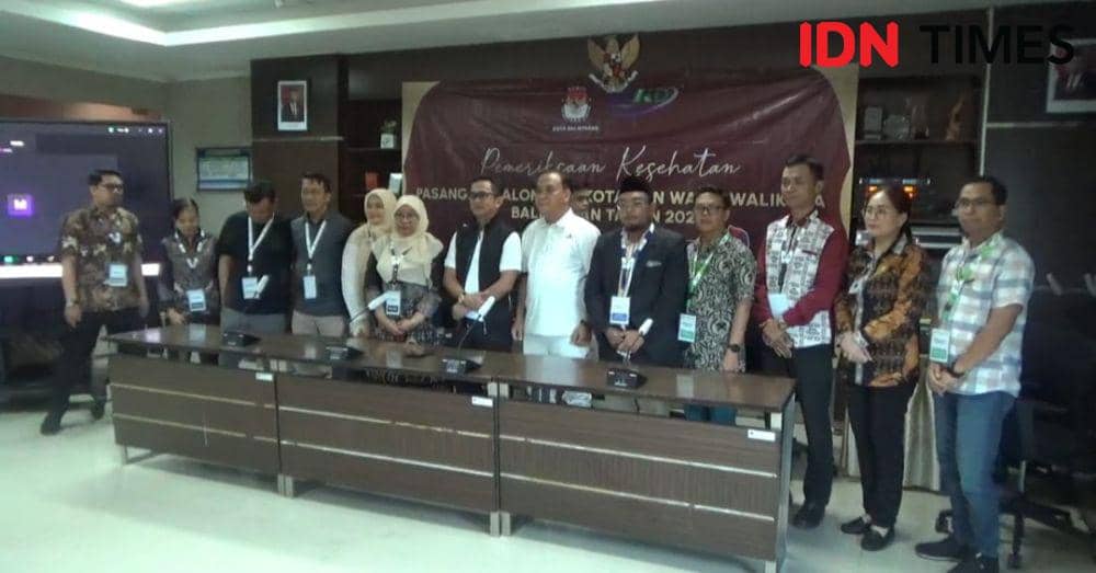 Petahana Wali Kota Balikpapan Rahmad Mas'ud menjalani pemeriksaan kesehatan di Rumah Sakit Kanudjoso Djatiwibowo (RSKD) selama dua hari berturut-turut pada 1-2 September 2024, Minggu (1/9/2024). (IDN Times/Hilmansyah).
