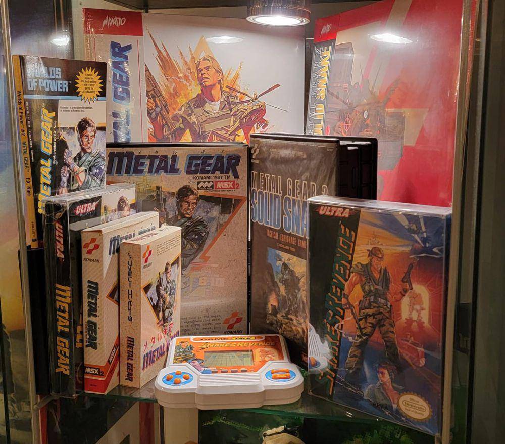 potret koleksi Metal Gear Solid (reddit.com/user/msynowicz)