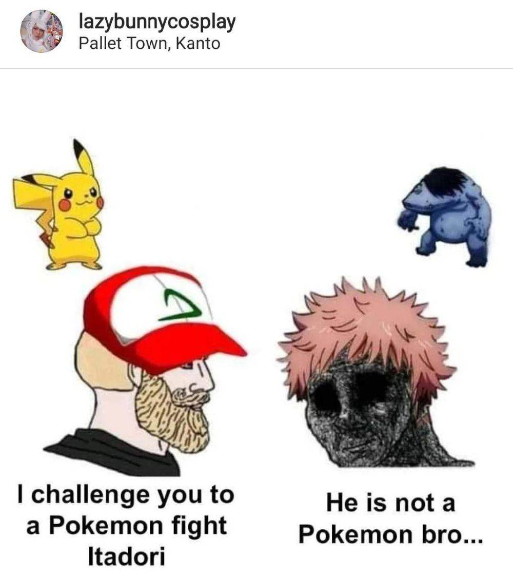 potret meme Sukuna dan Yuji (reddit.com/user/MikYtalY)