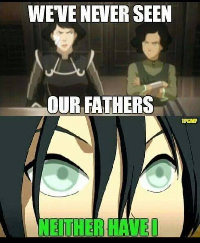 potret kocak meme Toph (reddit.com/user/elricerza)