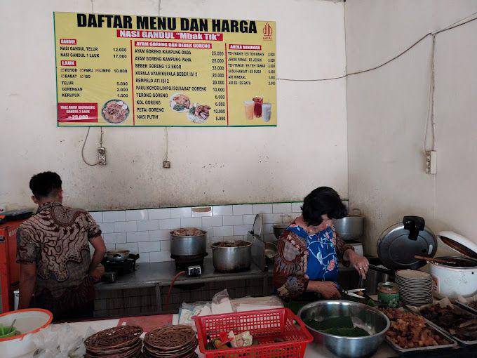 Nasi Gandul Gama Mbak Tik di Semarang, Jawa Tengah (google.com/maps/Desta Bluedyst)