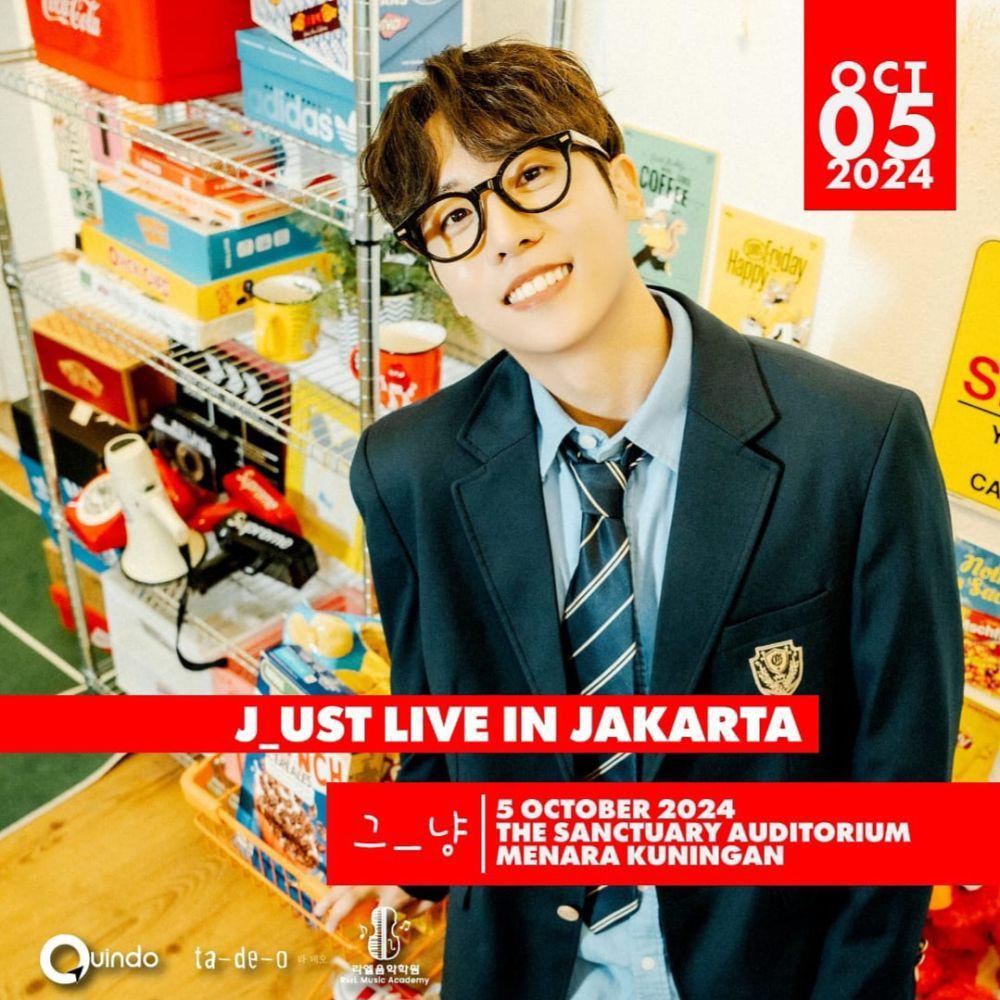 poster konser J_UST di Jakarta (instagram.com/tadeo_jkt)