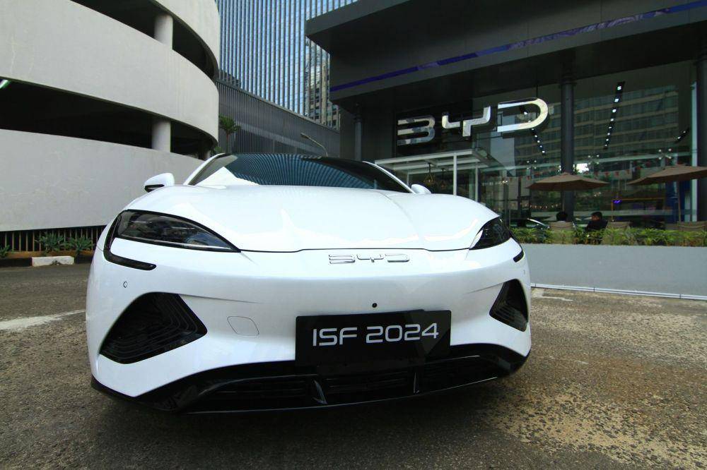 BYD Seal terjun di forum ISF 2024 (BYD)