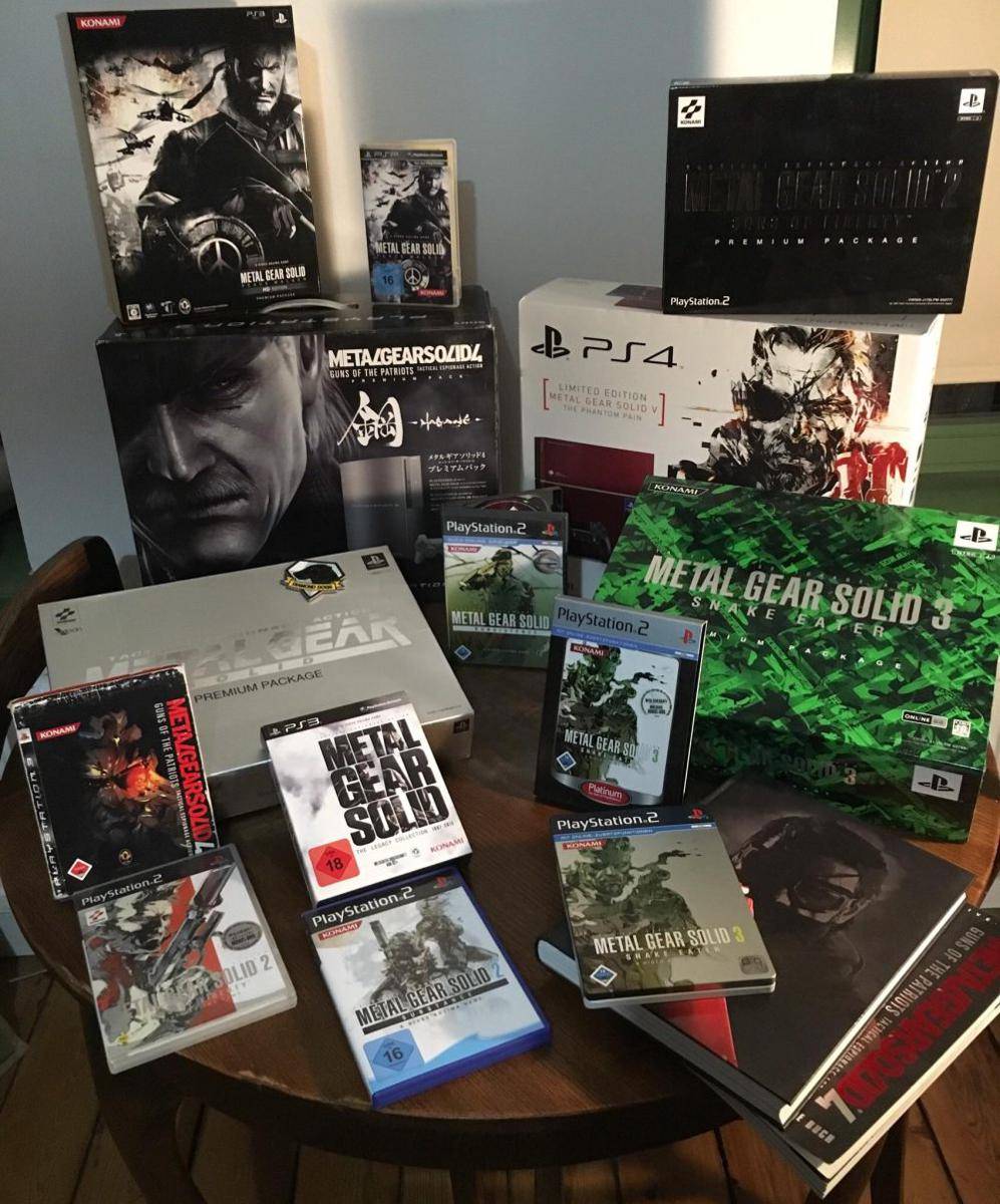 potret koleksi Metal Gear Solid (reddit.com/r/metalgearsolid)
