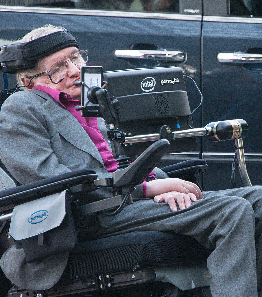 Stephen Hawking (commons.wikimedia.org/Frankie Fouganthin)