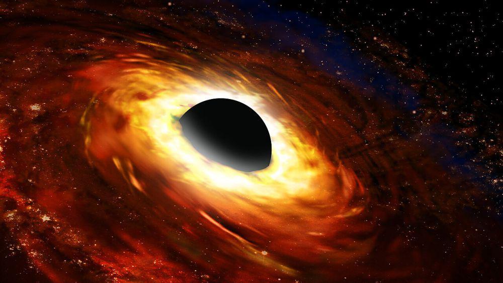 ilustrasi blackhole (commons.wikimedia.org/NOIRLab/AURA/NSF/P. Marenfeld)
