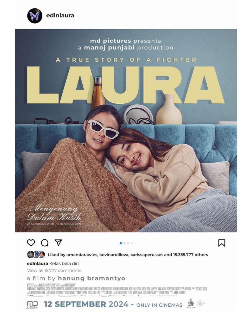 poster film Laura (dok. MD Pictures/Laura)