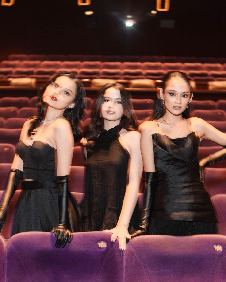 potret Callista Arum di press screening Perjanjian Setan (instagram.com/callistarum)