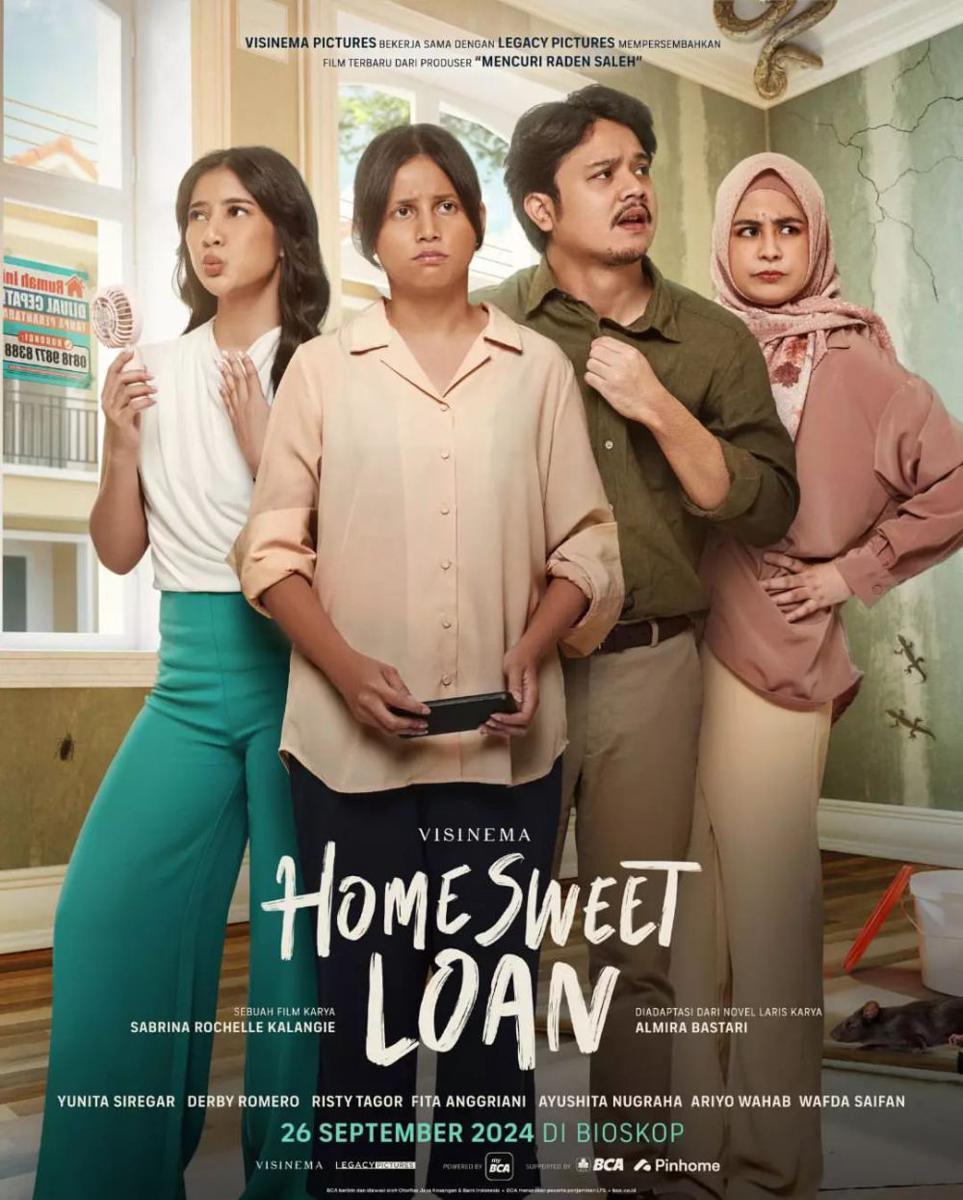 poster film Home Sweet Loan (dok. Visinema Pictures/Home Sweet Loan)