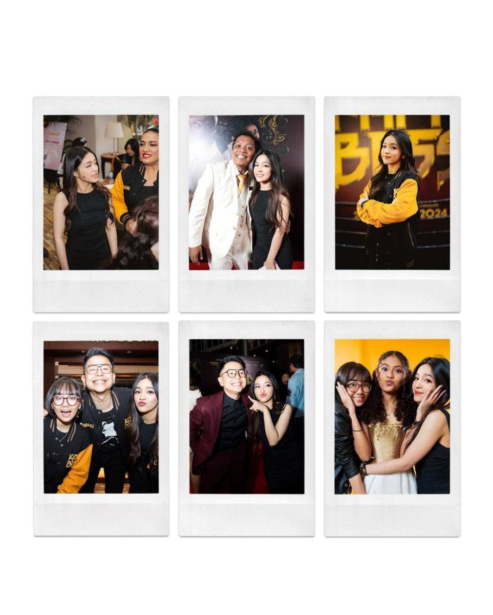 potret Eca Aura saat gala premiere Kaka Boss (instagram.com/elsaajapasal)