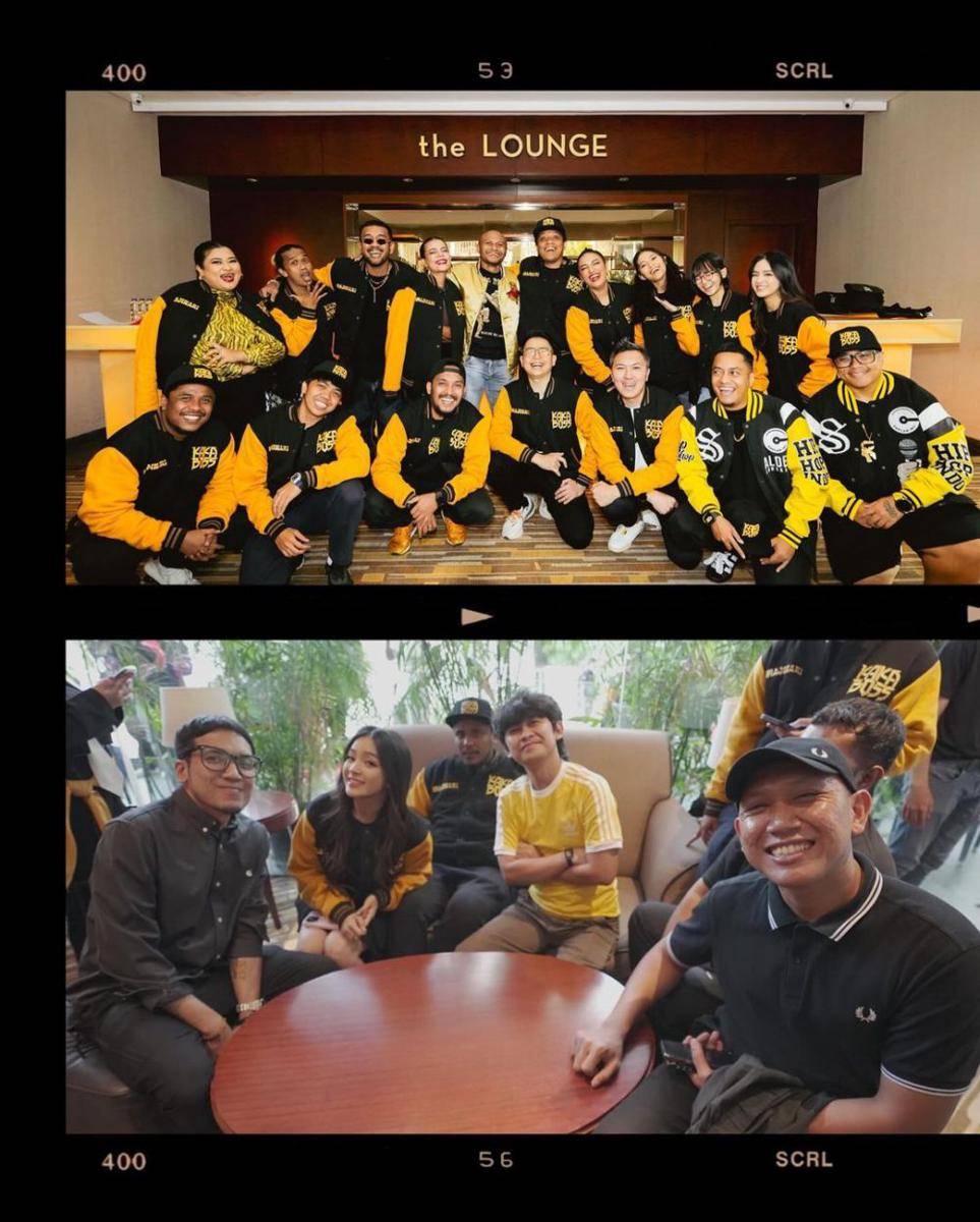 potret Eca Aura saat gala premiere Kaka Boss (instagram.com/elsaajapasal)