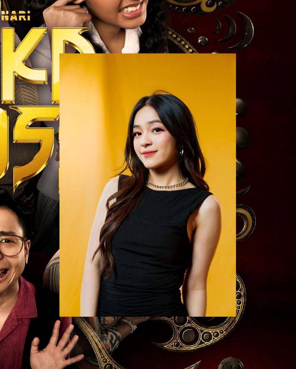 potret Eca Aura saat gala premiere Kaka Boss (instagram.com/elsaajapasal)
