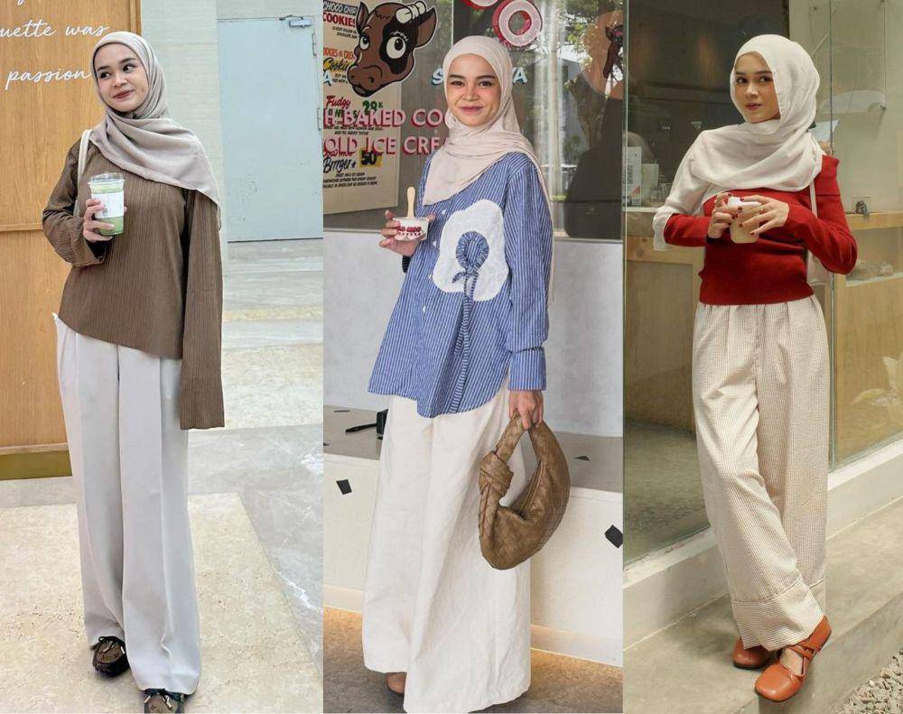 Inspirasi OOTD ala Yure Zalina (instagram.com/yurezalina)