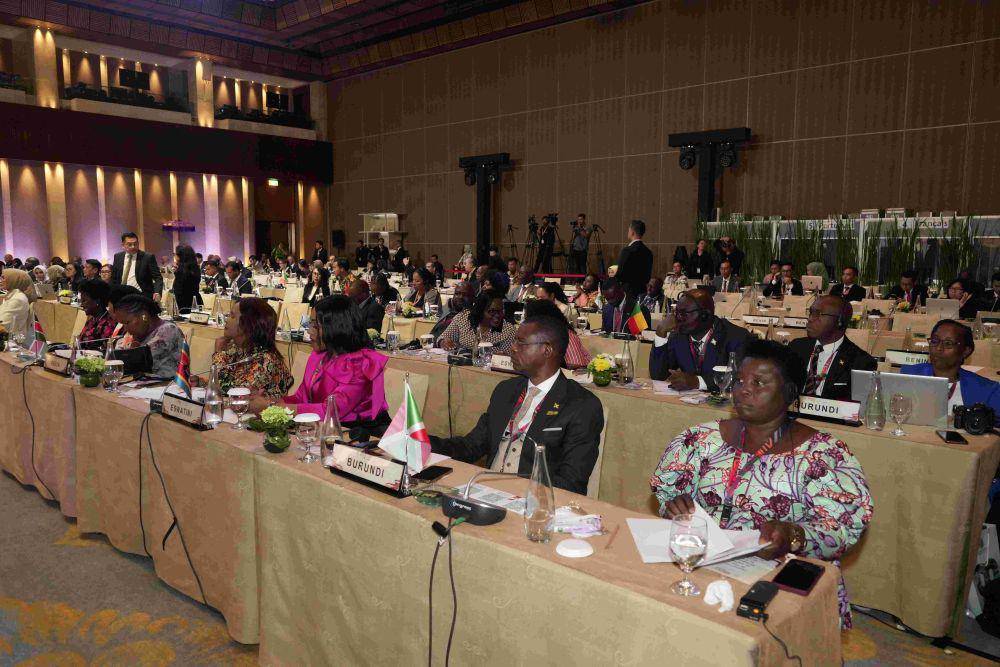 Menteri Investasi/Kepala Badan Koordinasi Penanaman Modal (BKPM) Rosan Roeslani di acara Indonesia-Africa Parliamentary Forum(IAPF) sesi ketiga, di Nusa Dua, Bali (1/9). (dok. Kementerian Investasi/BKPM)