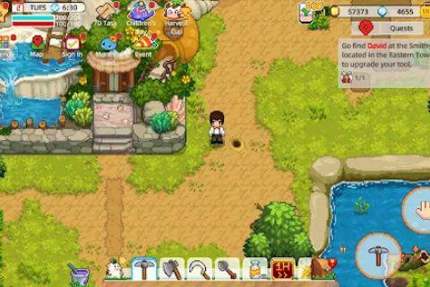 gameplay Harvest Town (dok. AVIDGamers/Harvest Town)