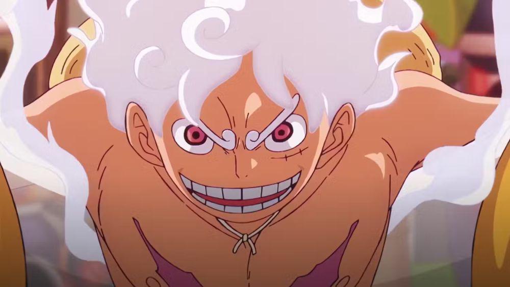 cuplikan transformasi Gear 5 Luffy di One Piece (dok. Eiichiro Oda, Toei Animation/One Piece)