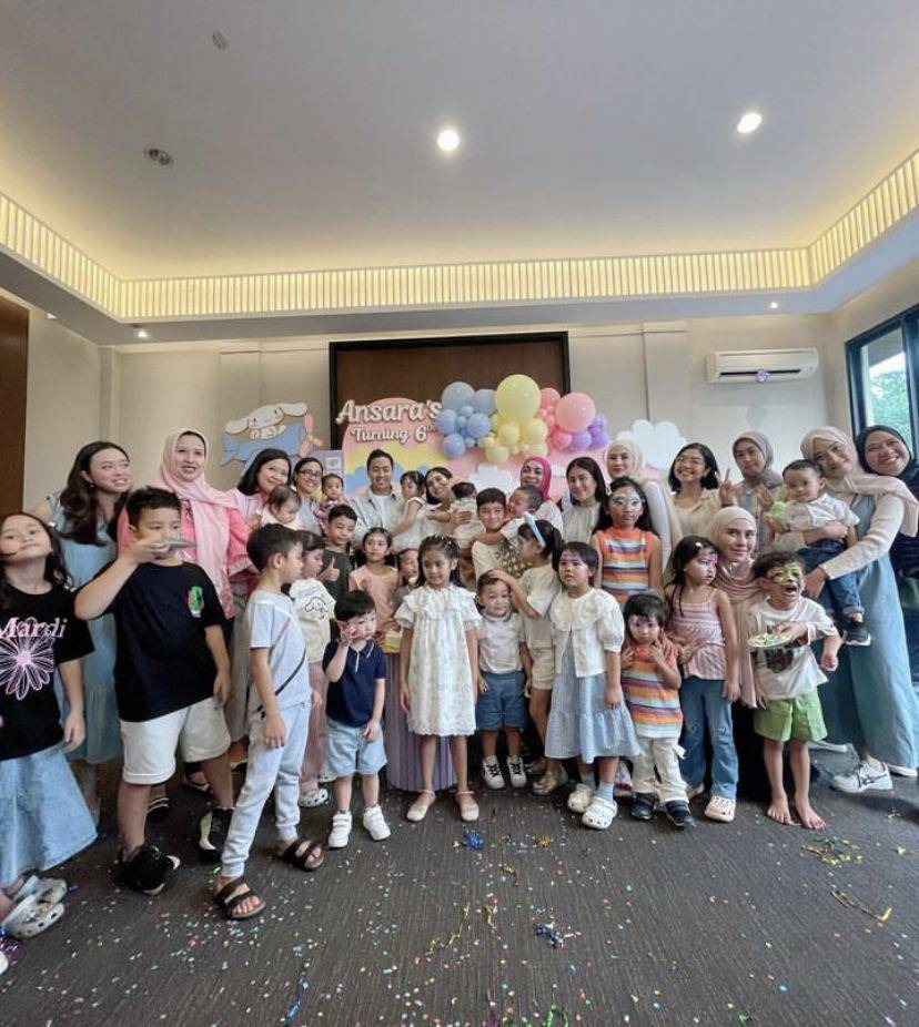 potret ulang tahun ke-6 Ansara, anak Caca Tengker (Instagram.com/rieta_amilia)