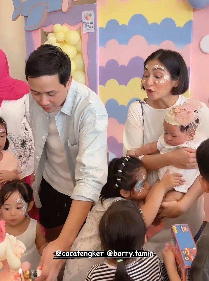 potret ulang tahun ke-6 Ansara, anak Caca Tengker (Instagram.com/rieta_amilia)