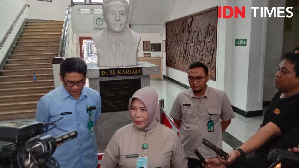 Koordinator Hukum dan Humas RSUP dr Kariadi, Vivi Vira Viridianti. (IDN Times/Fariz Fardianto)