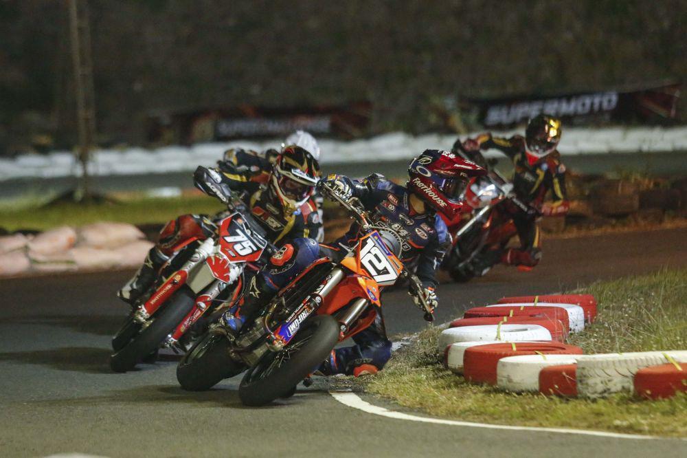 Tommy Salim Raih Double Champions di Supermoto Race 2024