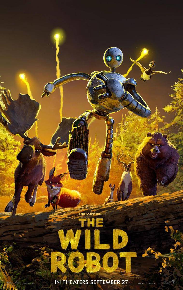 Still cut film The Wild Robot (dok. Imdb/The Wild Robot)
