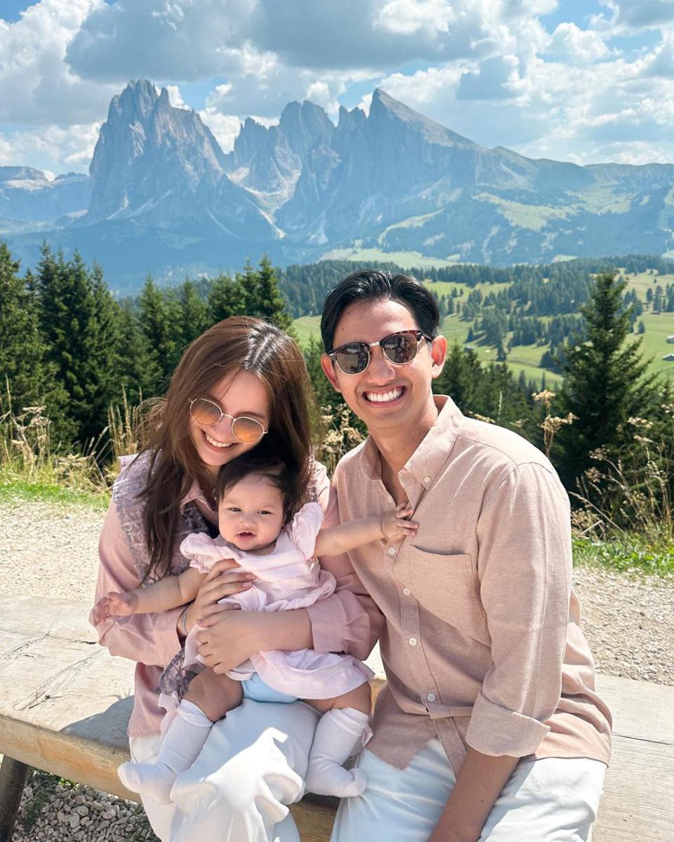 potret Belva Devara dan Sabrina Anggraini liburan di pegunungan Dolomites (instagram.com/sabrinaanggraini)