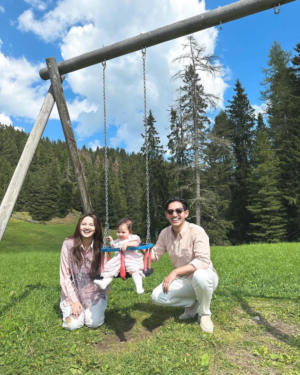 potret Belva Devara dan Sabrina Anggraini liburan di pegunungan Dolomites (instagram.com/sabrinaanggraini)