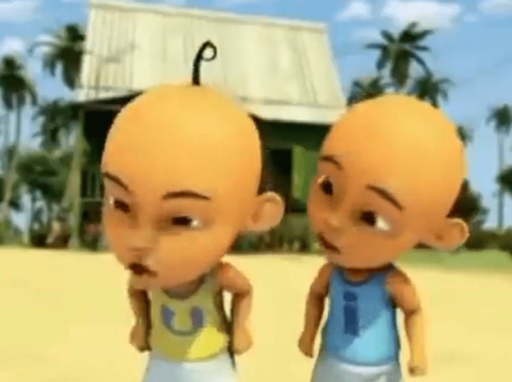 potret Upin dan Ipin grafik 'Majapahit' (dok. Les' Copaque/Upin dan Ipin)