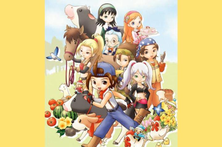 poster Hero of Leaf Valley (dok. Natsume/ Harvest Moon: Hero of Leaf Valley)
