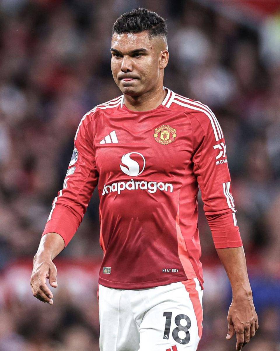 Gelandang Manchester United, Casemiro (Instagram.com/espnfc)