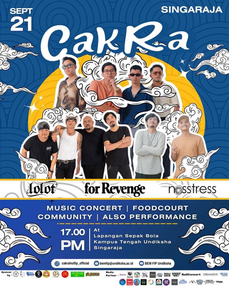 Cakra HUT FIP ke-62 di Undiksha Singaraja (instagram.com/cakrahutfip_official)