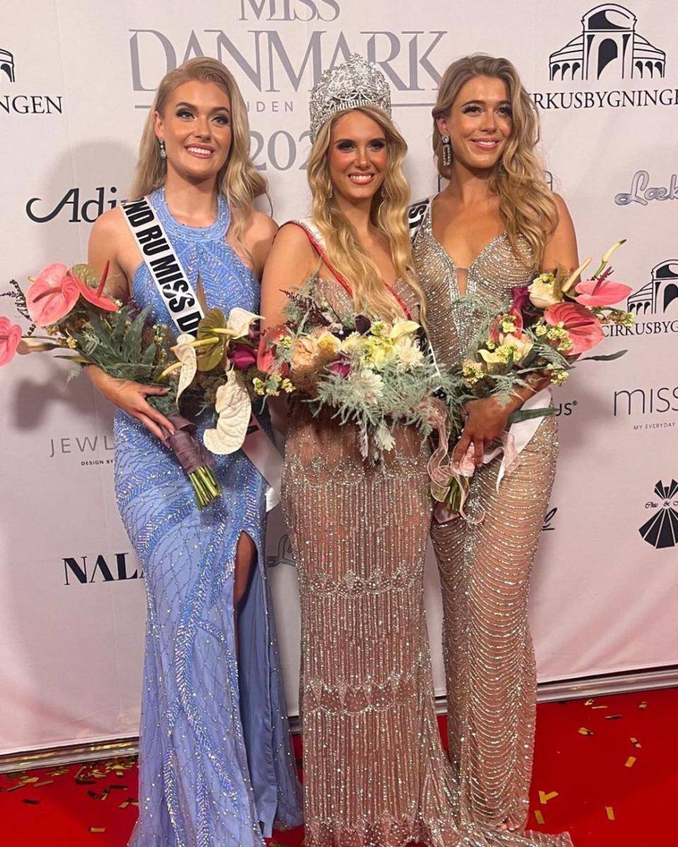 Potret Top 3 Miss Denmark 2024 (instagram.com/international_poll)