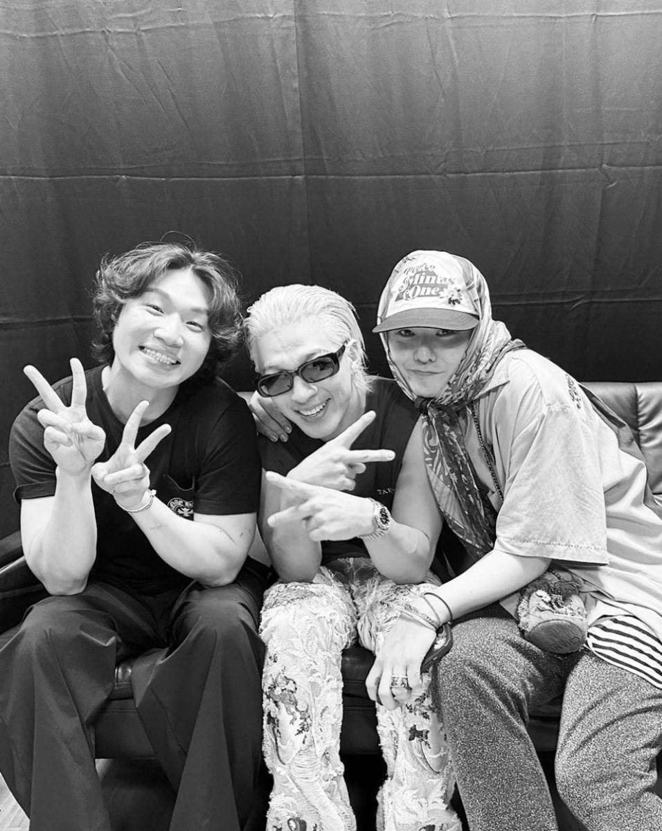 momen G-Dragon, Taeyang, dan Daesung reuni (instagram.com/__youngbae__)