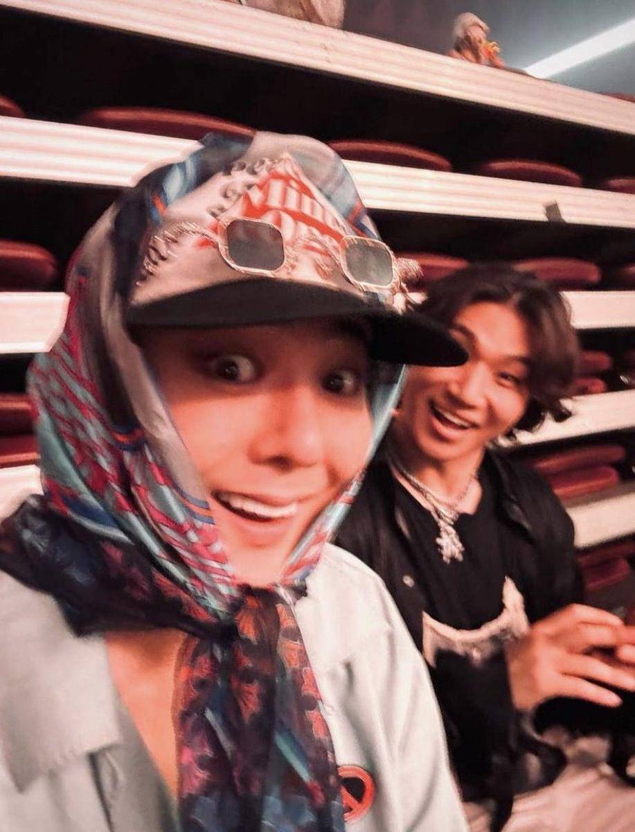 momen G-Dragon, Taeyang, dan Daesung reuni (instagram.com/__youngbae__)