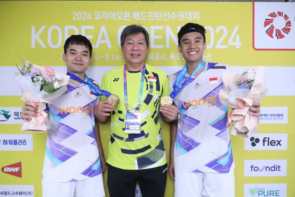 Pesan Pelatih Buat Leo/Bagas Usai Juara Korea Open 2024