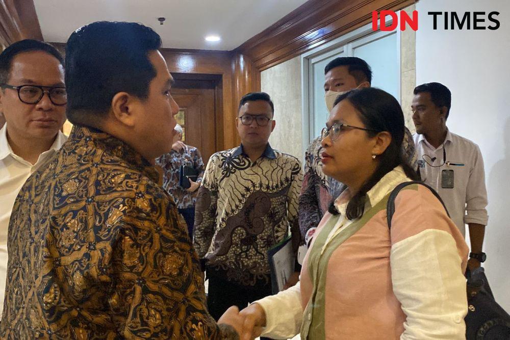 Erick Thohir Janji Ajak Karyawan Indofarma Duduk Bareng