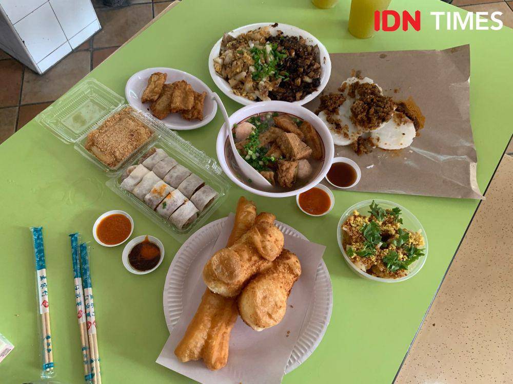 Potret makanan di Albert Centre (IDN Times/Fina Wahibatun Nisa)