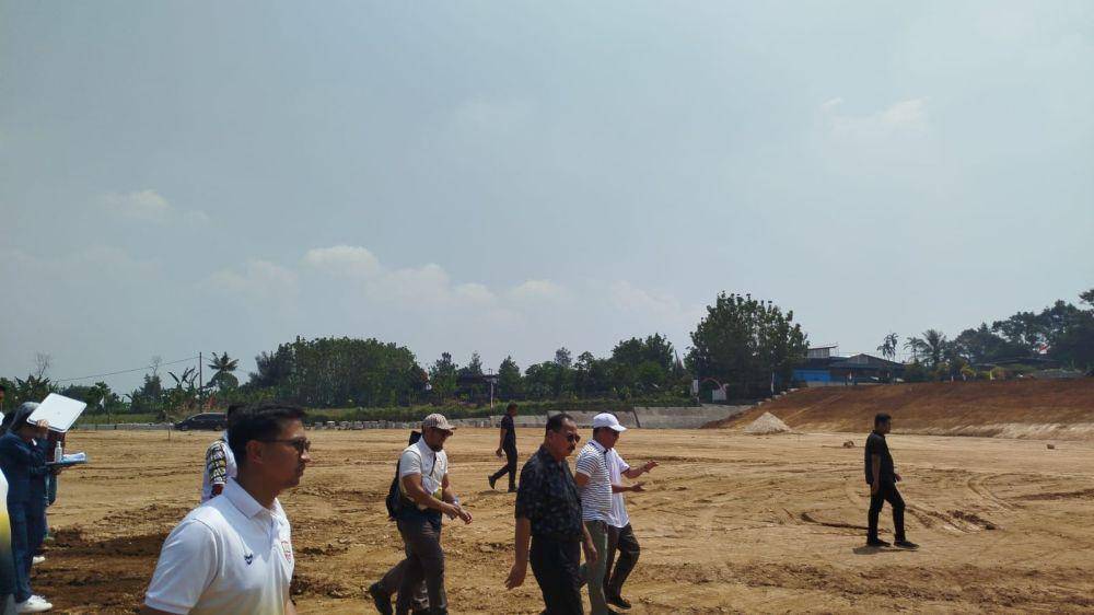 Groundbreaking Asiana Soccer Academy di Cicurug, Sukabumi. (Dok. Istimewa)