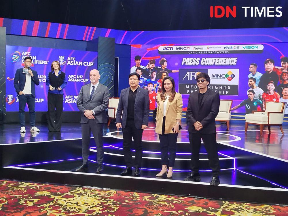 MNC Pegang Hak Siar AFC, Termasuk Laga Timnas Indonesia