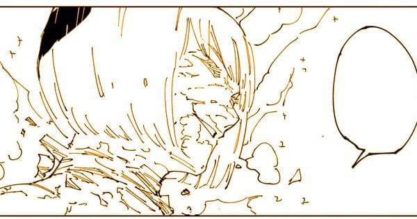 Uraume gugur setelah mengetahui kematian Sukuna ( Dok. Shueisha / Jujutsu Kaisen )